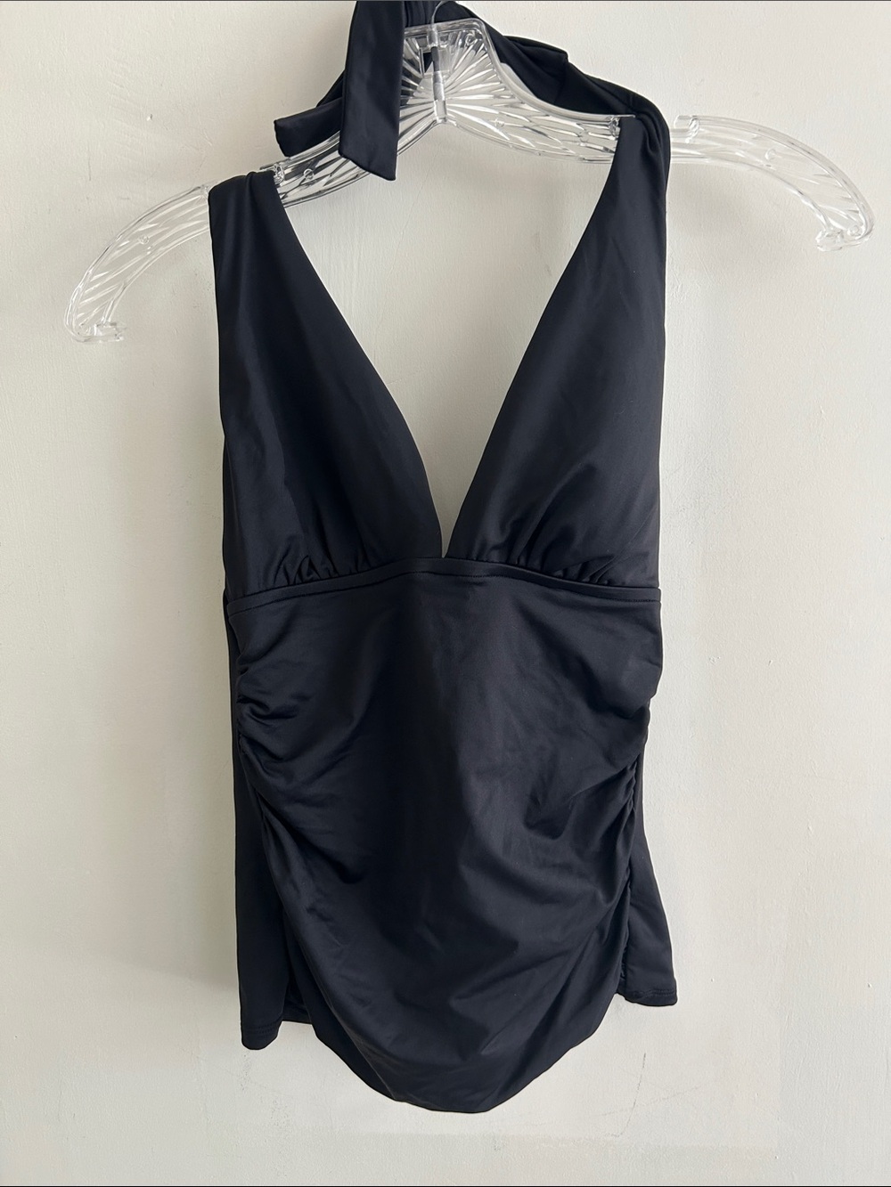 Black Halter tankini top Swimsuit
